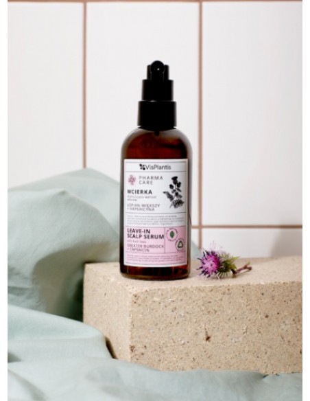 Wcierka do włosów wypadających Łopian, Rozmaryn + Kapsaicyna Pharma Care 150 ml 5907618135597 2