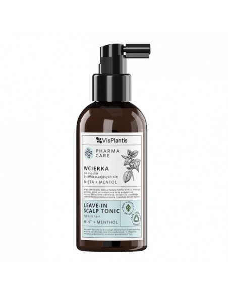 Wcierka do włosów przetłuszczających się Mięta, Szałwia + Mentol Pharma Care 150 ml 5907618135603