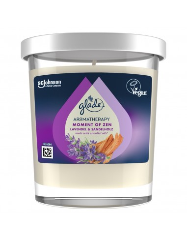 Lawendowa świeca zapachowa Glade Aromatherapy - Moment of Zen 5000204364354