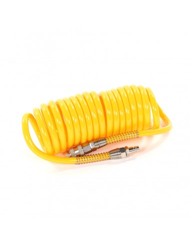 Wąż pneumatyczny spiralny do sprężonego powietrza PU 5M 8x12MM 5905842520035