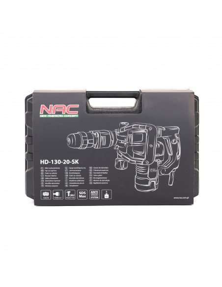 Młot wyburzeniowy NAC HD-130-20-SK 20J 1300W 5905842520899 3