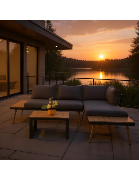 Modułowe meble ogrodowe 3w1 Palma Meven 5905842533813 15