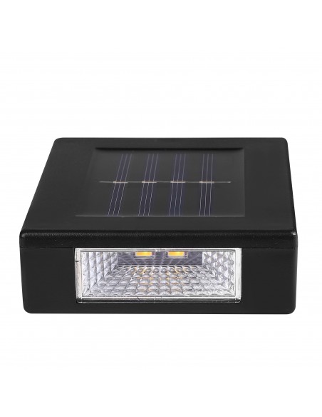 Ogrodowa lampa solarna ścienna z czujnikiem zmierzchu 4 LED 600 mAh Meven 5905842532212