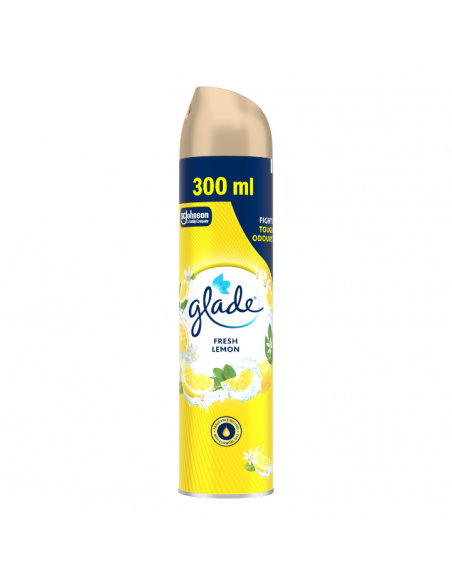 Odświeżacz powietrza w aerozolu Glade Fresh Lemon 4000290997543