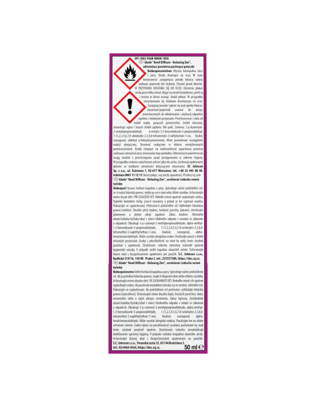 Dyfuzor z patyczkami zapachowymi Glade Relaxing Zen 50 ml 5000204395464 6