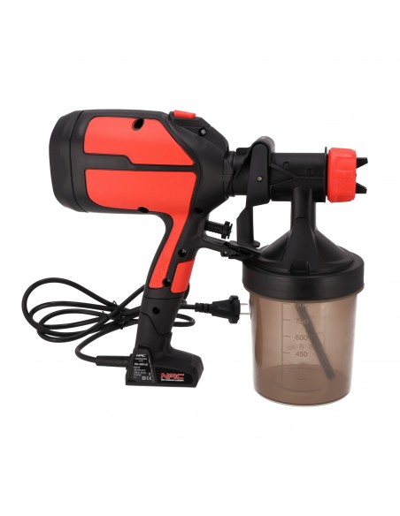 Elektryczny pistolet natryskowy do malowania 450W NAC PG-450-LU 5905842521735 6
