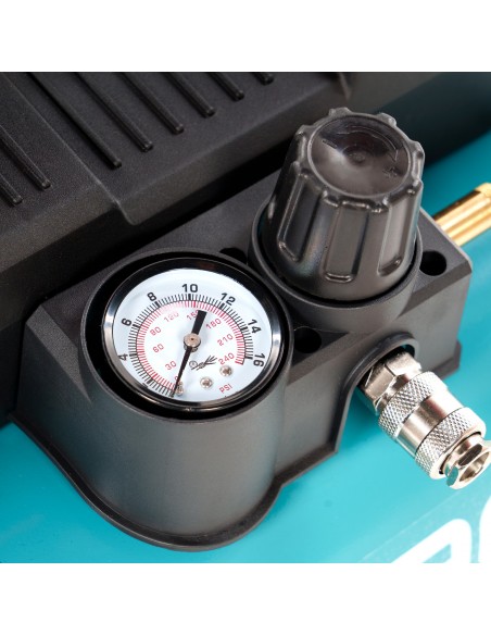 Kompresor bezolejowy ręczny 6 litrów, 1100W, 1,5HP NAC MA-OF-H-06L-1.5 5905842515635 5