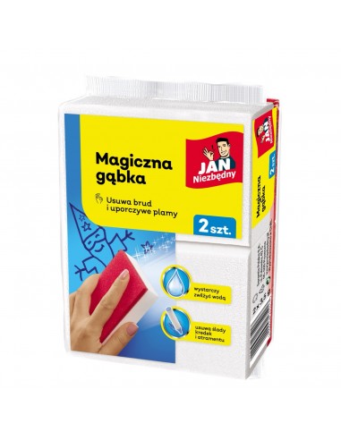 Magiczna gąbka do czyszczenia 2szt  Jan Niezbędny 5900536235417 2
