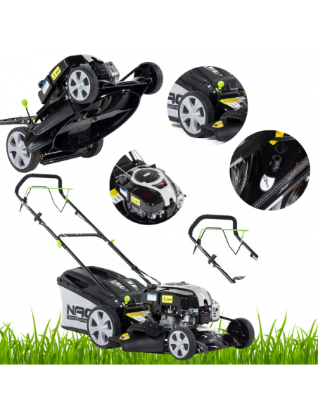 Niezawodna kosiarka spalinowa z silnikiem Briggs&Stratton NAC LS50-750EX-HS 161 cm³ szer. koszenia 51 cm 5902067850640 12