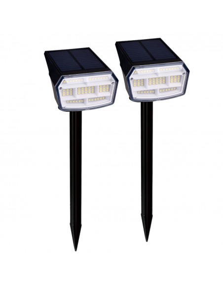 Lampa solarna, reflektor z czujnikiem zmierzchu 59 LED Meven 2 szt. 5905842532267