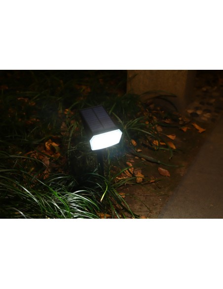 Lampa solarna, reflektor z czujnikiem zmierzchu 59 LED Meven 2 szt. 5905842532267 5