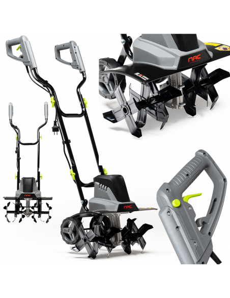 Lekka glebogryzarka elektryczna 1500 W NAC TIE150-W 5905842519893