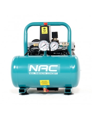 Kompresor bezolejowy ręczny 6 litrów, 600W, 0,8HP MA-OF-SLH-06L-0.8 5905842515659