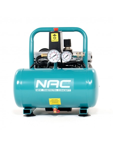 Kompresor bezolejowy ręczny 6 litrów, 600W, 0,8HP MA-OF-SLH-06L-0.8 5905842515659