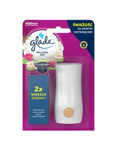 Skoncentrowany odświeżacz powietrza Glade Touch & Fresh zapach Relaxing Zen 10ml 5000204762174