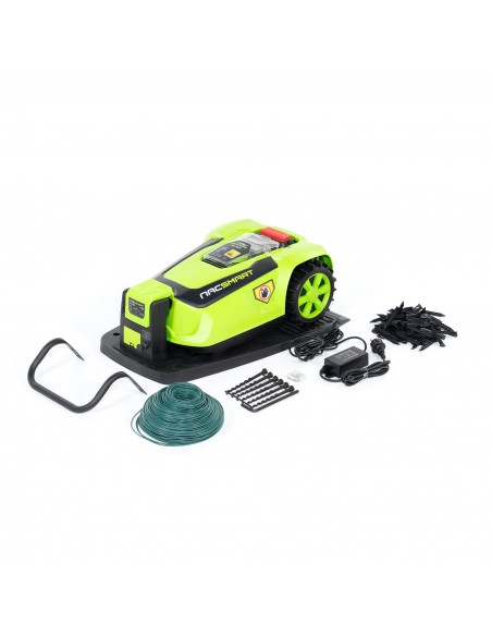 Zestaw NAC SMART: Robot koszący 22 cm + Wiertarko-wkrętarka akumulatorowa z udarem - Roboty koszące Zestaw NAC SMART: Robot koszący 22 cm + Wiertarko-wkrętarka akumulatorowa z udarem 5905842525719 12