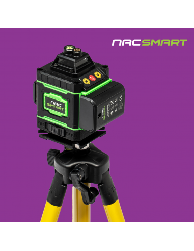 Laser krzyżowy, poziomica laserowa 4D 16 linii z akcesoriami NAC SMART 5905842528192 7