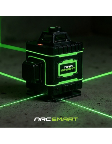 Zestaw NAC SMART: Poziomica laserowa 4D 16 linii z akcesoriami + Statyw, trójnóg 100 cm 5905842528192 11