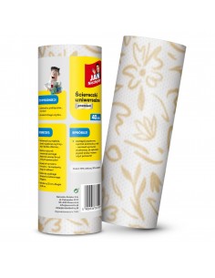 Premium ściereczki uniwersalne na rolce Jan Niezbędny 40 szt. 5900536361192 2