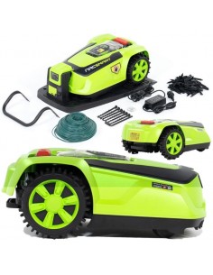 Wydajny robot koszący do ogrodów do 1000 m2 NAC SMART 5905842525719