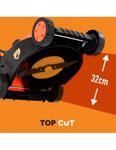 Lekka kosiarka elektryczna z koszem 30L TOP CUT TC-KE1200-32 1200W 32cm 5905842513419 2