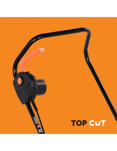 Lekka kosiarka elektryczna z koszem 30L TOP CUT TC-KE1200-32 1200W 32cm 5905842513419 4