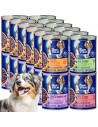 Zestaw mokra karma dla psa MIX SMAKÓW w sosie OptiVital 24x 415 g