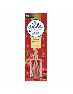 Pachnące patyczki, zimowy odświeżacz powietrza Glade Warm Apple Pie 50 ml 5000204412239