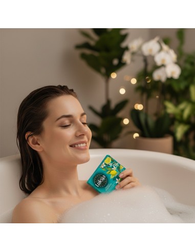 Cytrusowe mydło w kostce do rąk i ciała Luksja Aroma Senses Purely Energizing 90 g 5900536360102 6