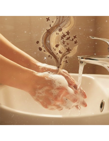 Pielęgnujące mydło w płynie o zapachu kawy, zapas Luksja Aroma Senses Mind Balancing 900 ml 5900536360683 3