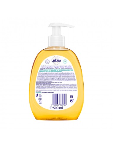 Pielęgnujące mydło w płynie o zapachu cytrusów Luksja Aroma Senses Purely Energizing 500 ml 5900536360706 2