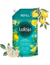 Pielęgnujące mydło w płynie o zapachu cytrusów, zapas Luksja Aroma Senses Purely Energizing 900 ml