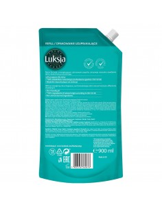 Pielęgnujące mydło w płynie o zapachu cytrusów, zapas Luksja Aroma Senses Purely Energizing 900 ml 5900536360676 2