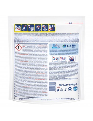 Kapsułki do prania kolorów Persil Deep Clean Discs 4w1 Color, 60 prań 9000101830880 2