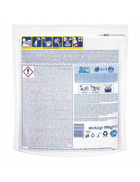 Kapsułki do prania kolorów Persil Deep Clean Discs 4w1 Color, 60 prań 9000101830880 2