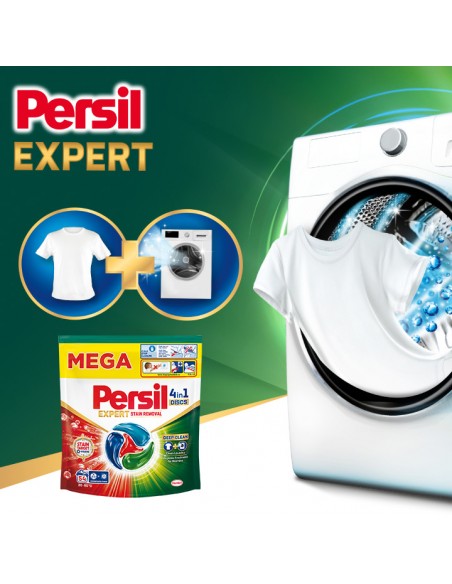 Kapsułki do prania Persil Deep Clean Discs 4w1 Stain Removal, 54 prania 9000101830859 5