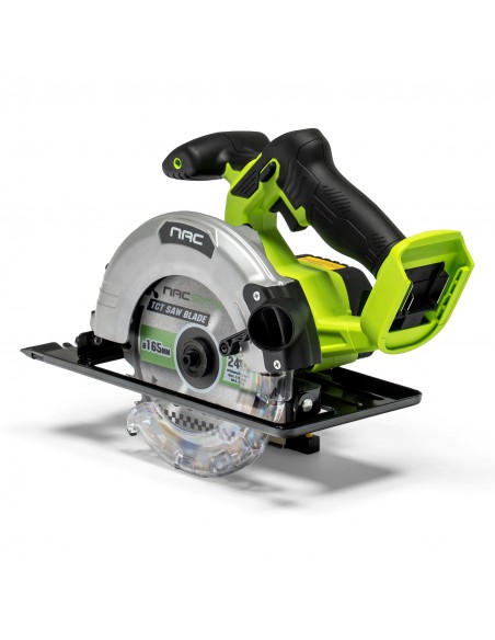 Akumulatorowa piła tarczowa ręczna 165 mm NAC SMART NS-CS-20V-B Body bez baterii 5905842532083 2