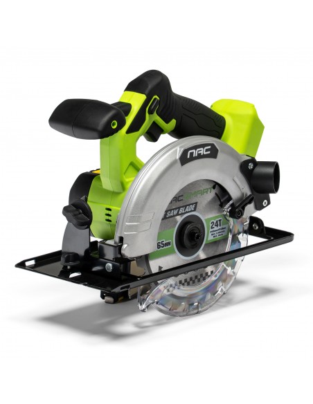 Akumulatorowa piła tarczowa ręczna 165 mm NAC SMART NS-CS-20V-B Body bez baterii 5905842532083 4