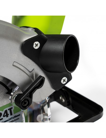 Akumulatorowa piła tarczowa ręczna 165 mm NAC SMART NS-CS-20V-B Body bez baterii 5905842532083 8