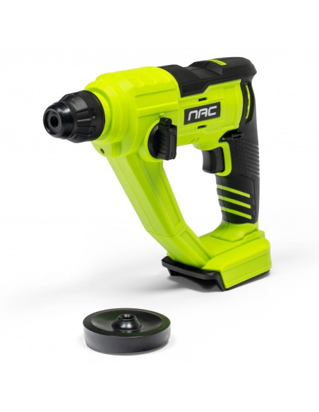 Mocna młotowiertarka udarowa 1,5 J NAC SMART NS-RH-20V-B, Body bez baterii 5905842532069 10