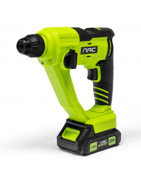 Mocna młotowiertarka udarowa 1,5 J NAC SMART NS-RH-20V-B, Body bez baterii 5905842532069 11