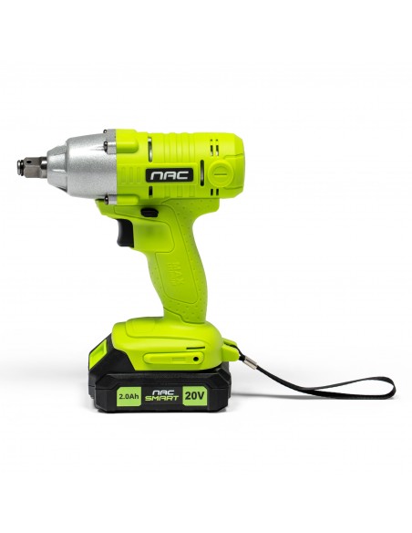 Akumulatorowy klucz udarowy 300 Nm NAC SMART NS-IW-20V-B, Body bez baterii 5905842532120 10