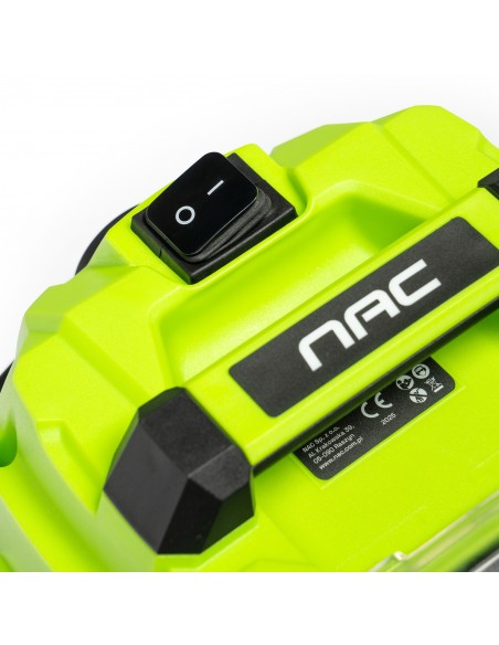 Akumulatorowy odkurzacz przemysłowy NAC SMART NS-IVC-20V-B, Body bez baterii 5905842532175 14