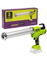 Akumulatorowy pistolet do silikonu NAC SMART NS-GG-20V-B, Body bez baterii