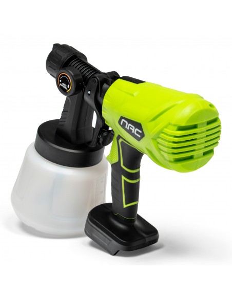 Akumulatorowy pistolet malarski 1L NAC SMART NS-SG-20V-B, Body bez baterii 5905842532144 4