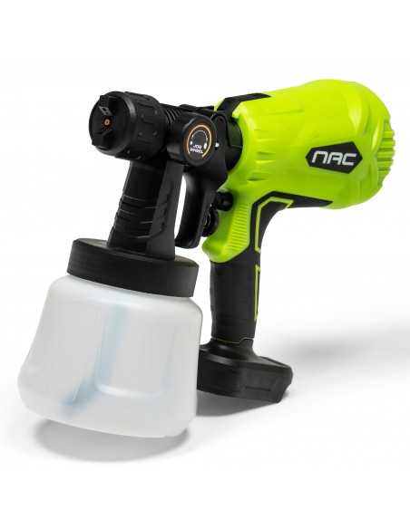 Akumulatorowy pistolet malarski 1L NAC SMART NS-SG-20V-B, Body bez baterii 5905842532144 6