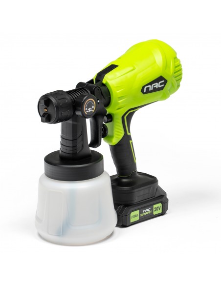 Akumulatorowy pistolet malarski 1L NAC SMART NS-SG-20V-B, Body bez baterii 5905842532144 11