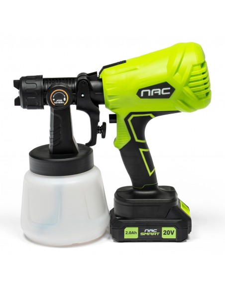 Akumulatorowy pistolet malarski 1L NAC SMART NS-SG-20V-B, Body bez baterii 5905842532144 12