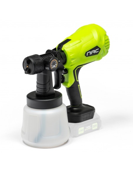Akumulatorowy pistolet malarski 1L NAC SMART NS-SG-20V-B, Body bez baterii 5905842532144 14