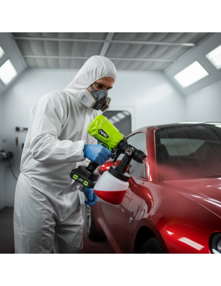 Akumulatorowy pistolet malarski 1L NAC SMART NS-SG-20V-B, Body bez baterii 5905842532144 15